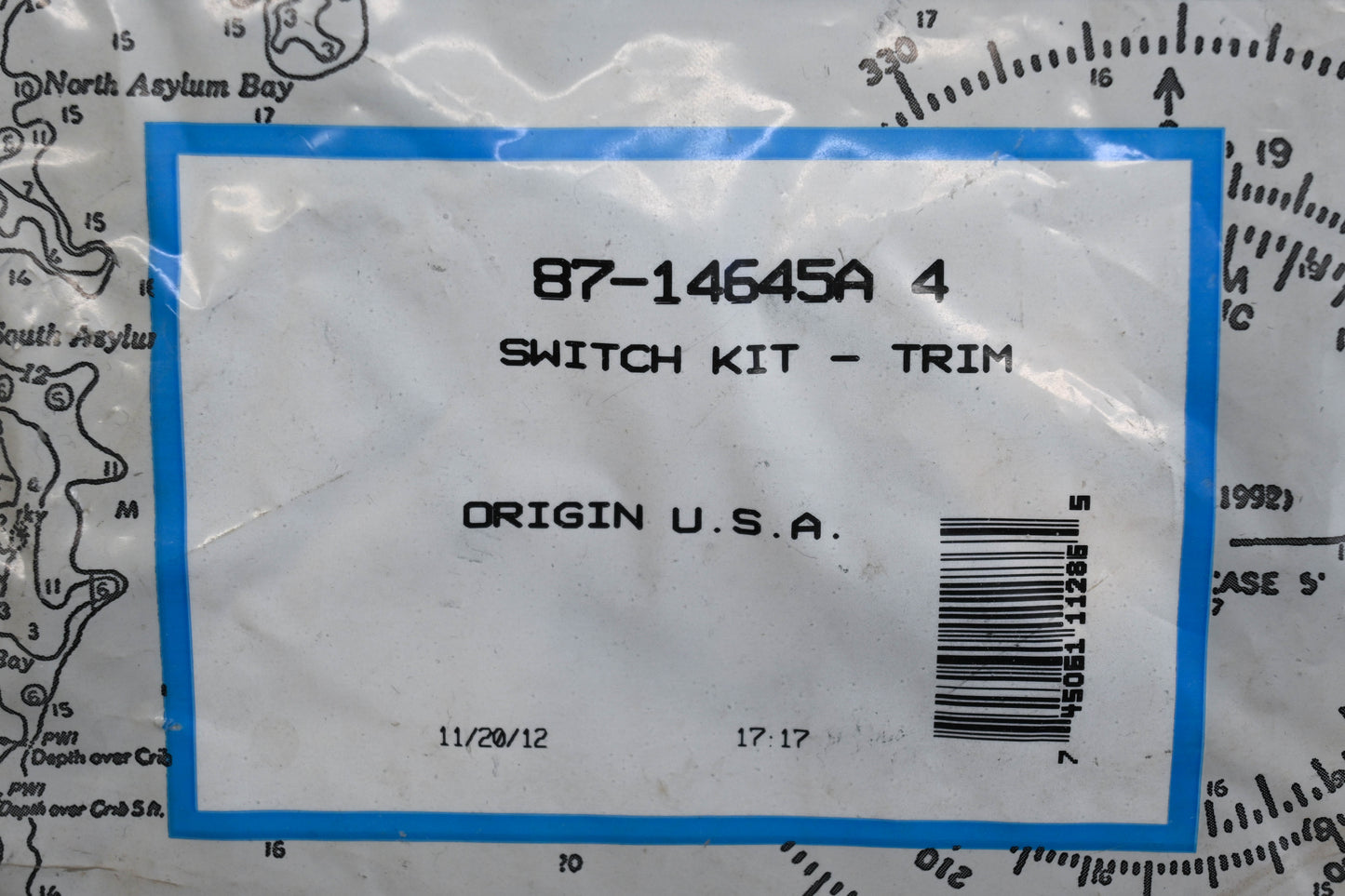 Aftermarket 87-14645A 4 Trim Switch Kit Qty 1 NOS