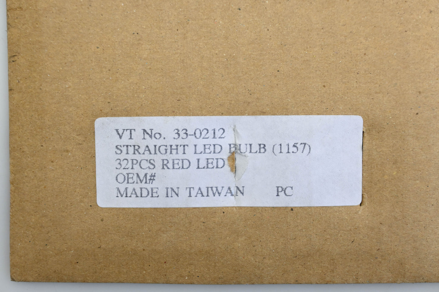 V-Twin 33-0212 LED Tail Light Bulb Qty 1 NOS