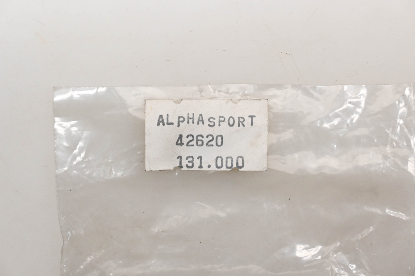 Alpha Sports 42620-131-000 Tire Pressure Guide Qty 1 NOS