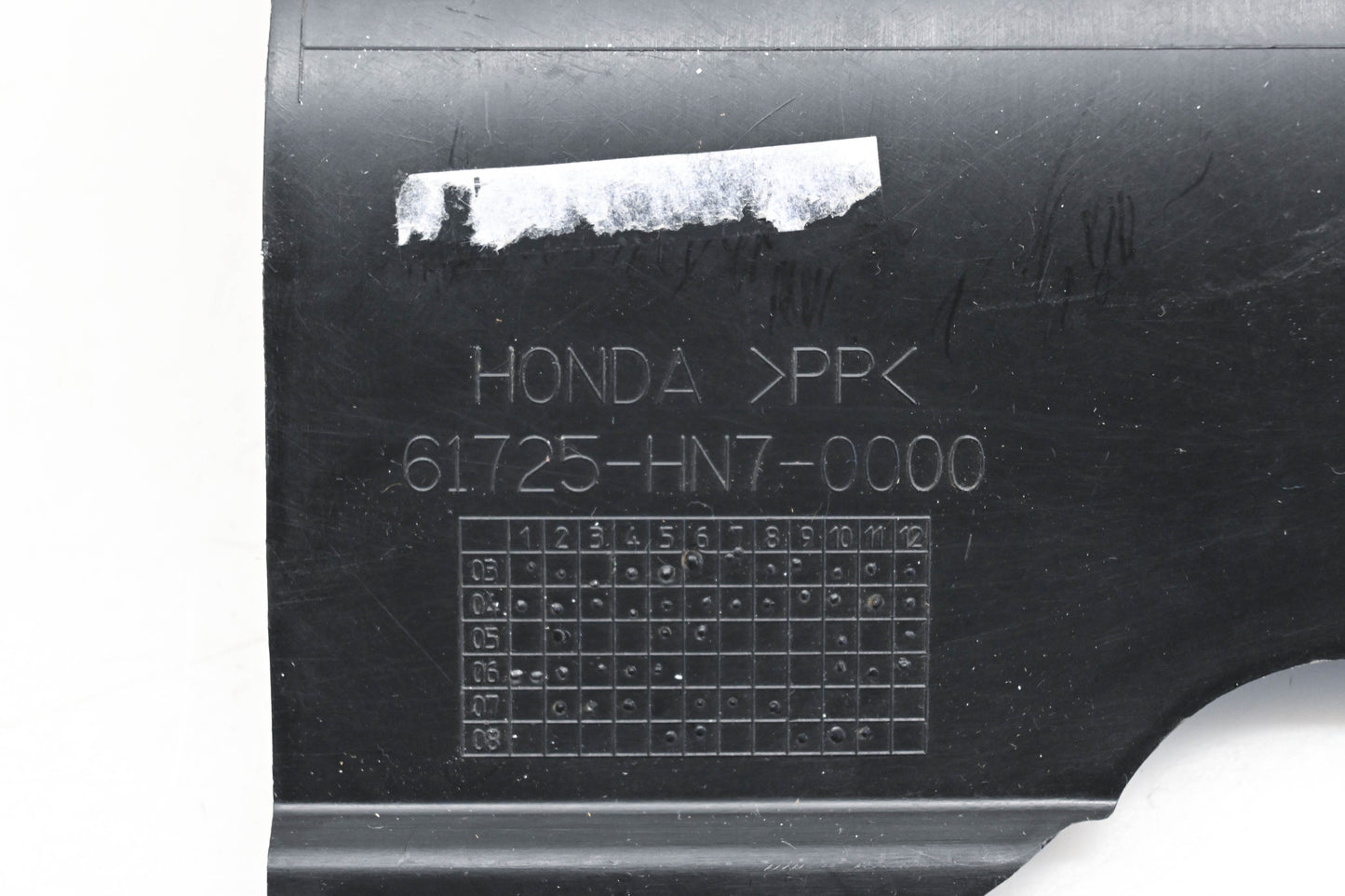 OEM Honda 61725-HN7-0000 Rancher Fuel Tank Cover Qty 1