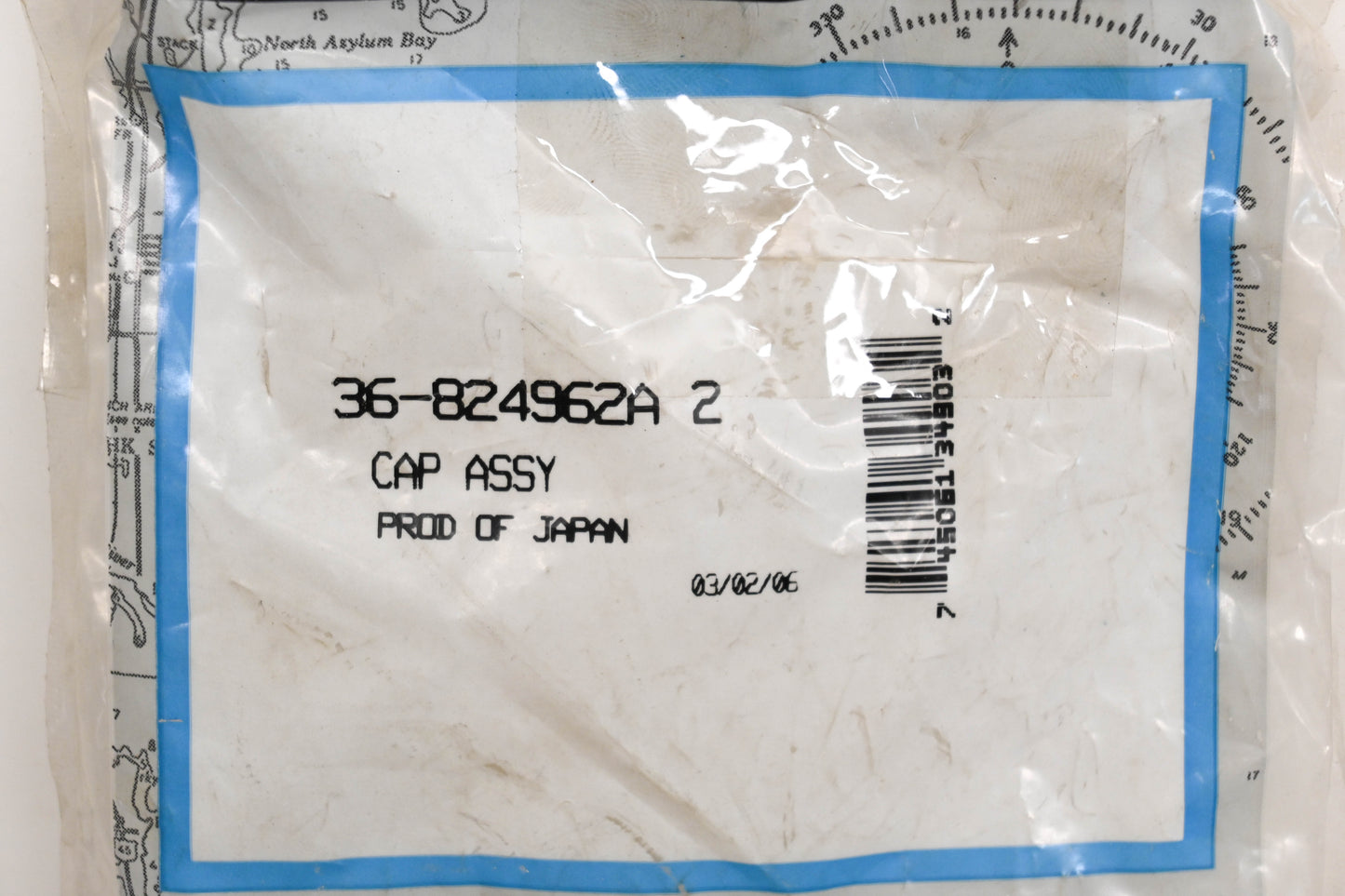 Aftermarket 36-824962A 2, 393-70020-5 Fuel Cap Assembly Qty 1 NOS