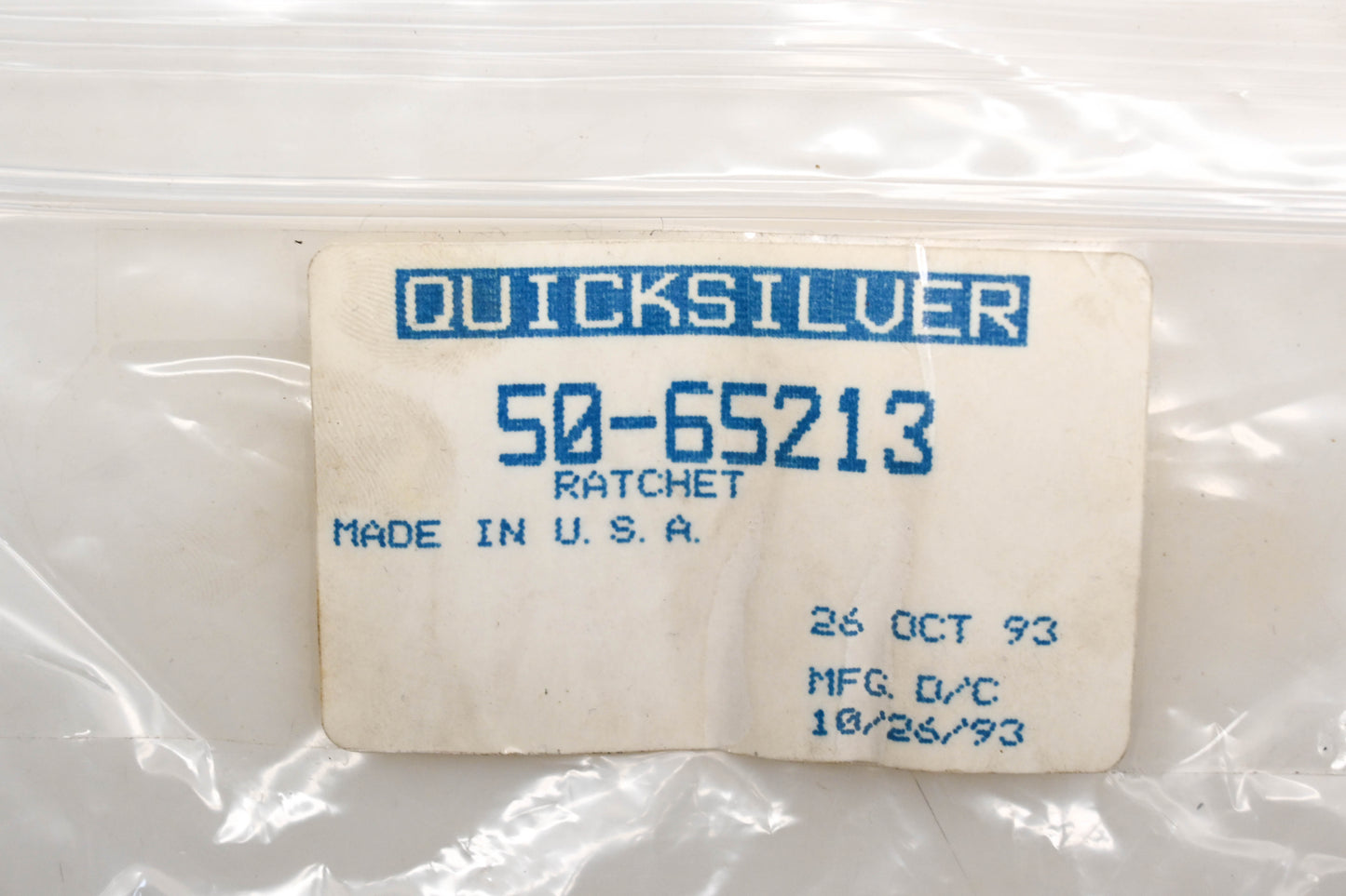 Aftermarket 50-65213 Flywheel Ratchet Qty 1 NOS