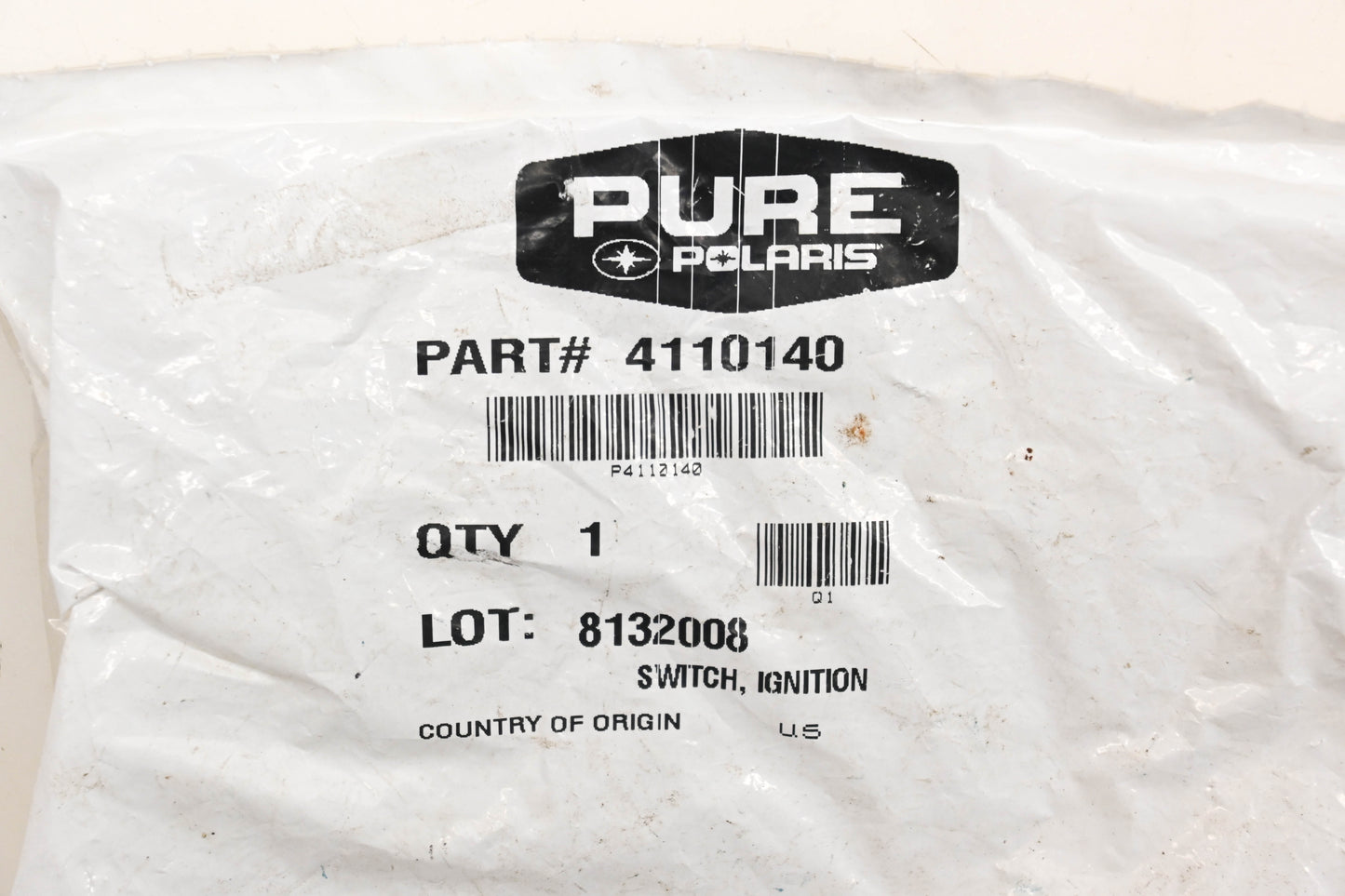 New OEM Polaris 4110140 Ignition Switch Qty 1 NOS