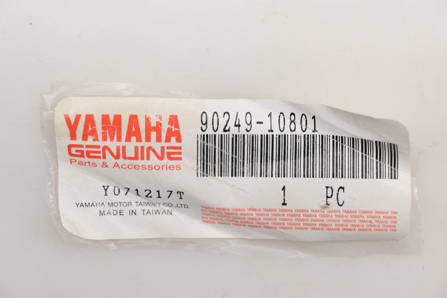 New OEM Yamaha 90249-10801-00 Pin Qty 1 NOS