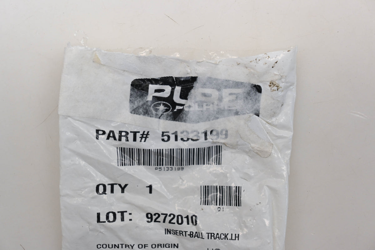 New OEM Polaris 5133199 Left Hand Ball Track Insert Qty 1 NOS