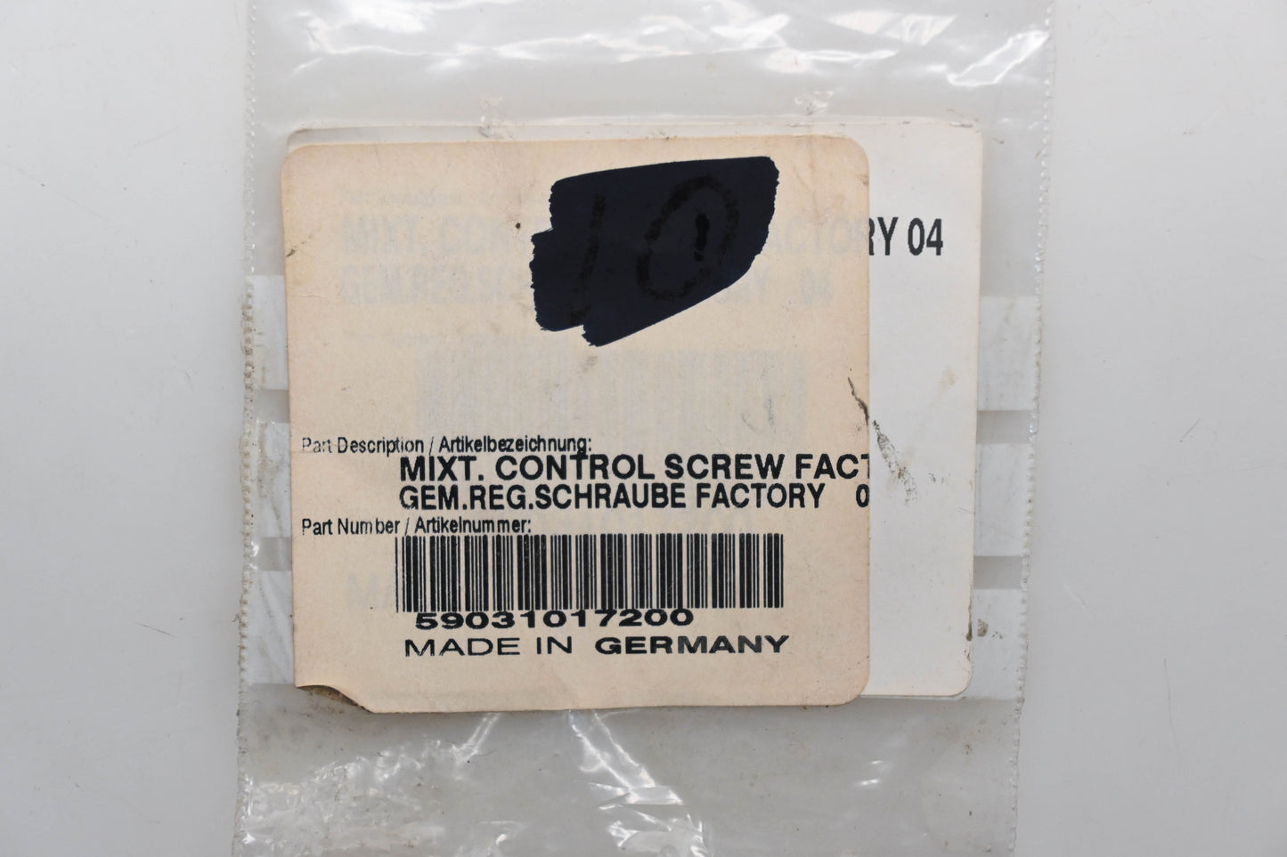 New OEM KTM 59031017200 Factory Mixture Screw 05-10 250 400 450 XC-W SX SX-F Qty 1 NOS