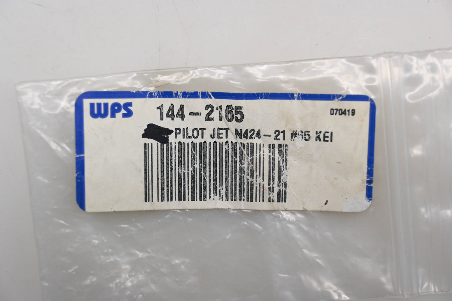 Keihin 144-2165, N424-21#65 Pilot Jet #65 Qty 1 NOS