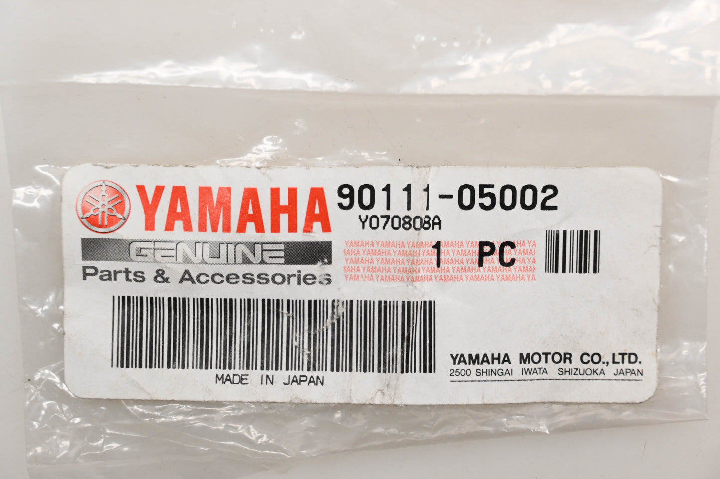 New OEM Yamaha 90111-05002-00 Bolt Qty 1 NOS