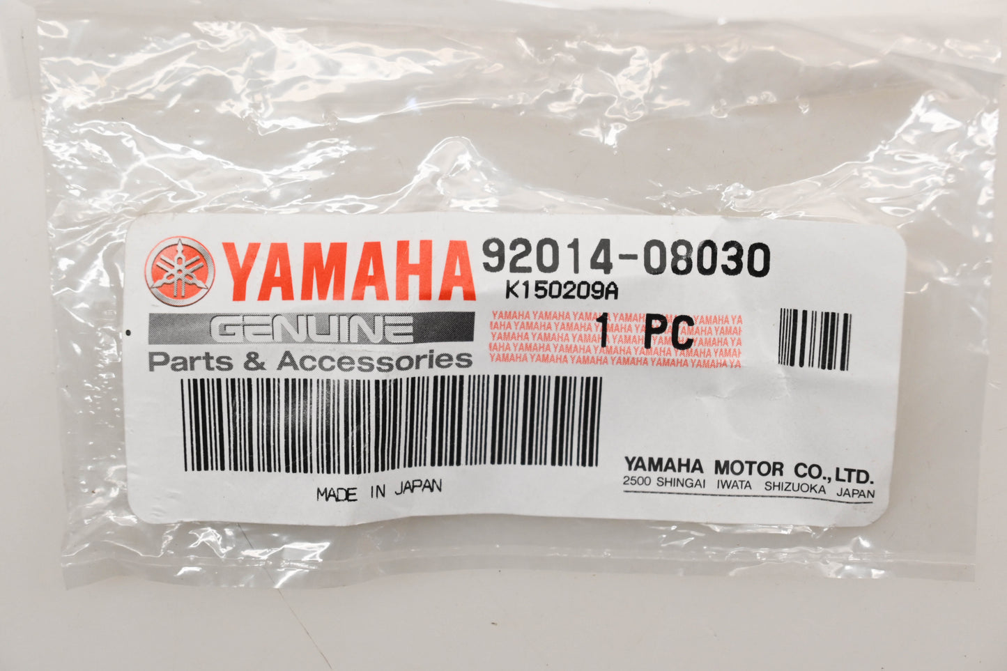 New OEM Yamaha 92014-08030-00 Button Head Bolt Qty 1 NOS