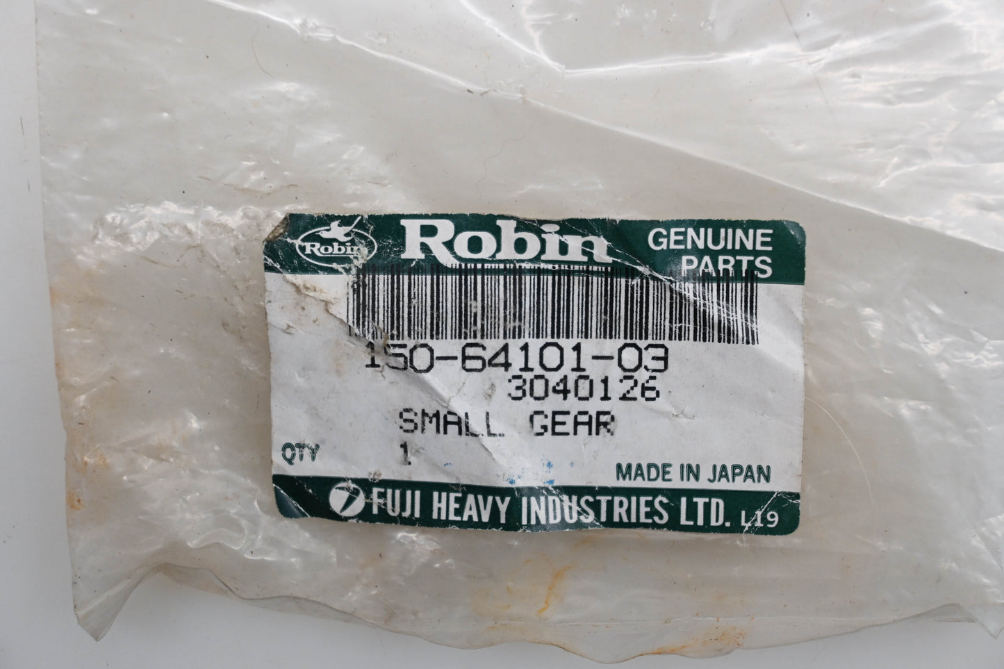 Robin 150-64101-03, 3040126 Polaris Trail Sport Widetrak Small Gear Qty 1 NOS