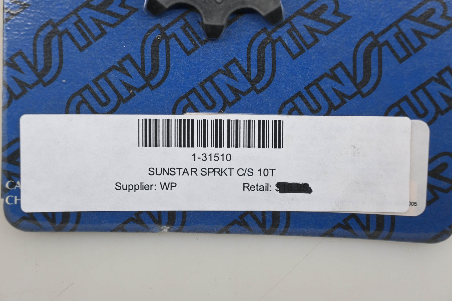 Sunstar 1-31510, 31510 Front Countershaft Sprocket 10T Qty 1 NOS