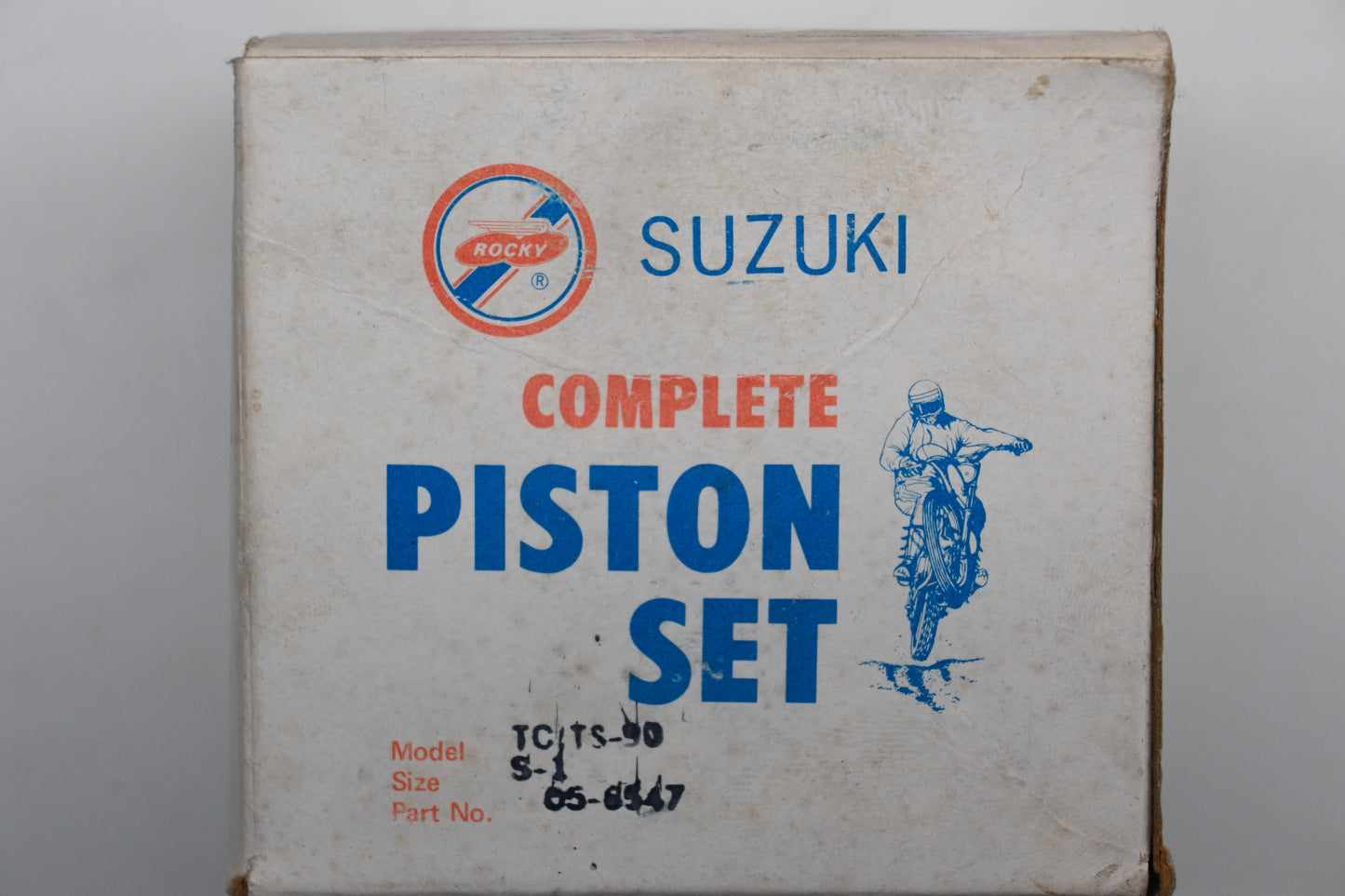 Rocky 05-6547 Piston Kit for Suzuki TC/TS-90 Size S-1 Qty 1 NOS