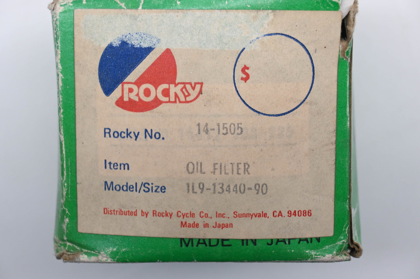 Rocky 14-1505, 1L9-13440-90 Yamaha Oil Filter Kit Qty 1 NOS