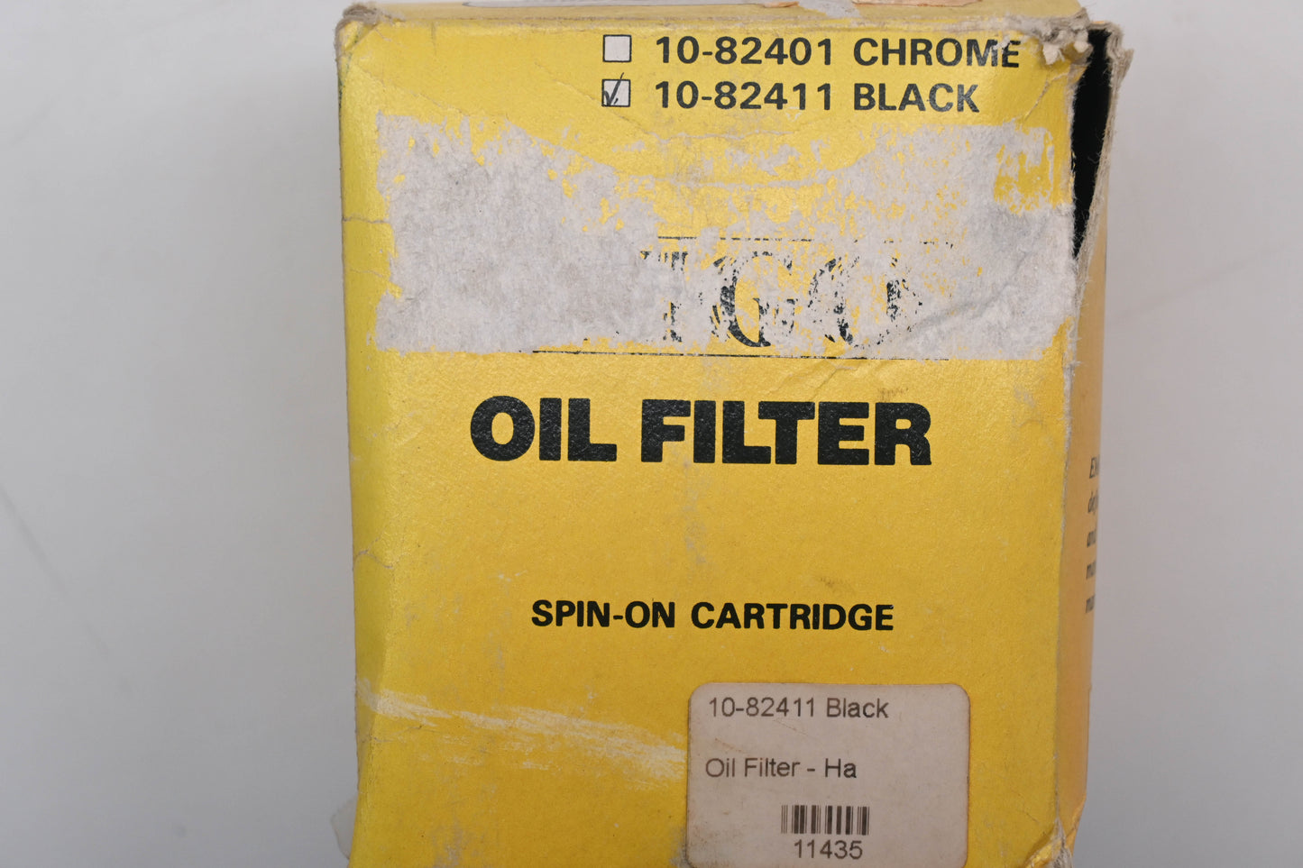 EMGO 10-82411, 63796-77 Black Spin On Cartridge Oil Filter Harley Davidson Qty 1 NOS