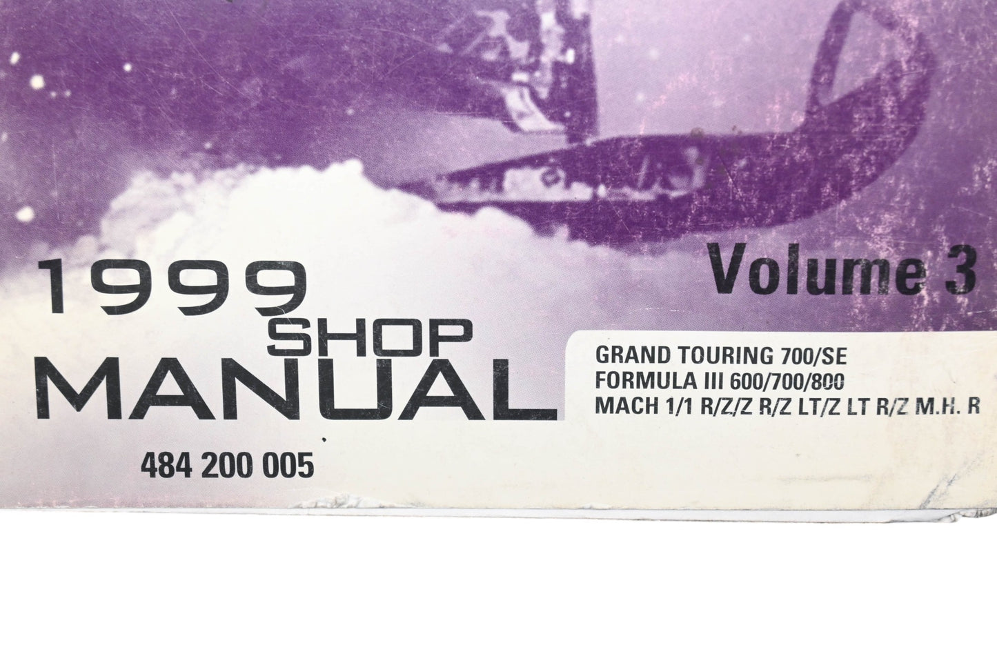 OEM Ski-Doo 484200005 1999 Shop Manual Volume 3