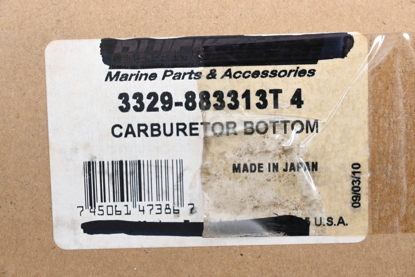 Aftermarket 3329-883313T 4 Carburetor Bottom Qty 1 NOS