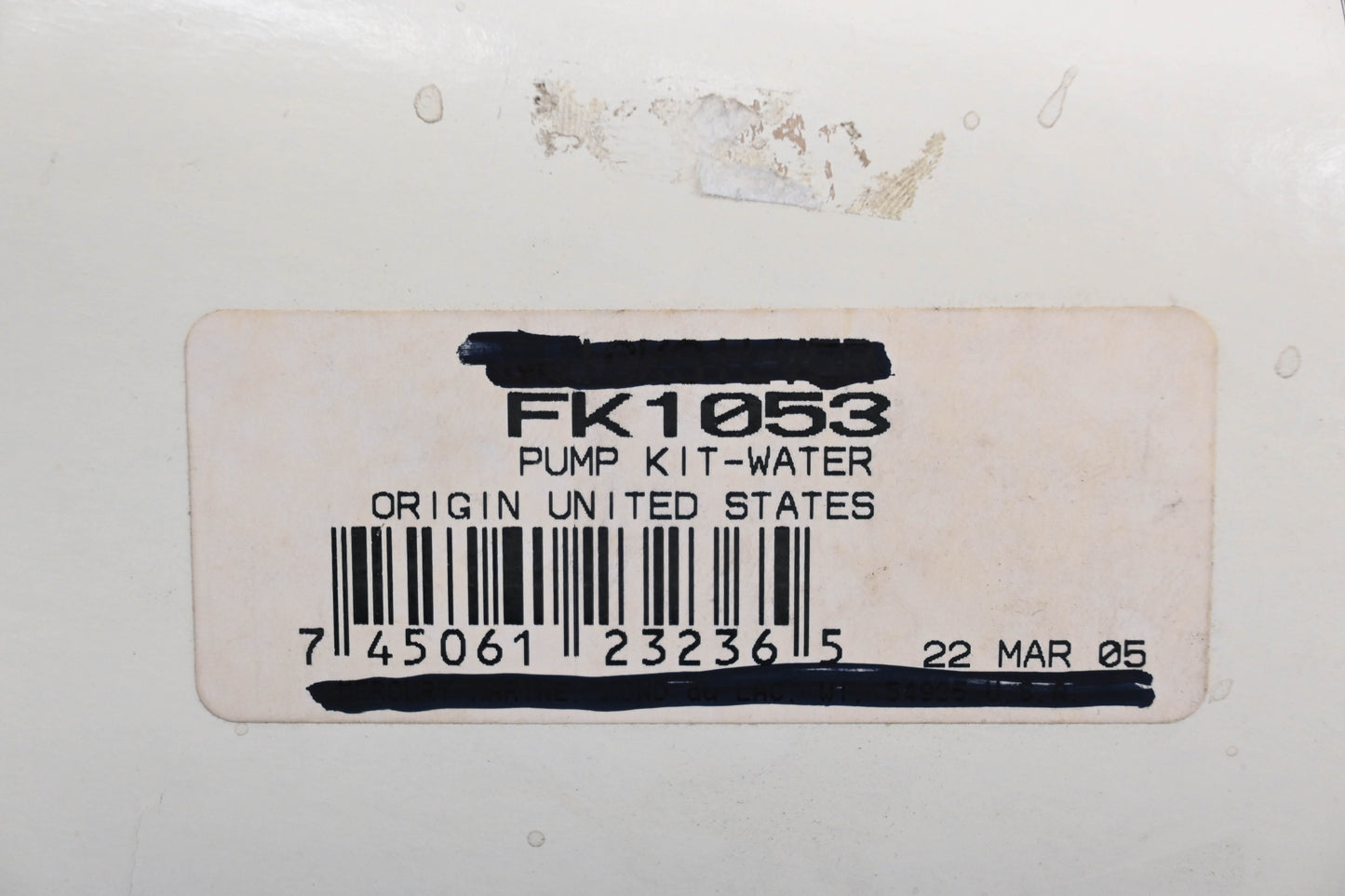 Aftermarket FK1053 Water Pump Kit Qty 1 NOS