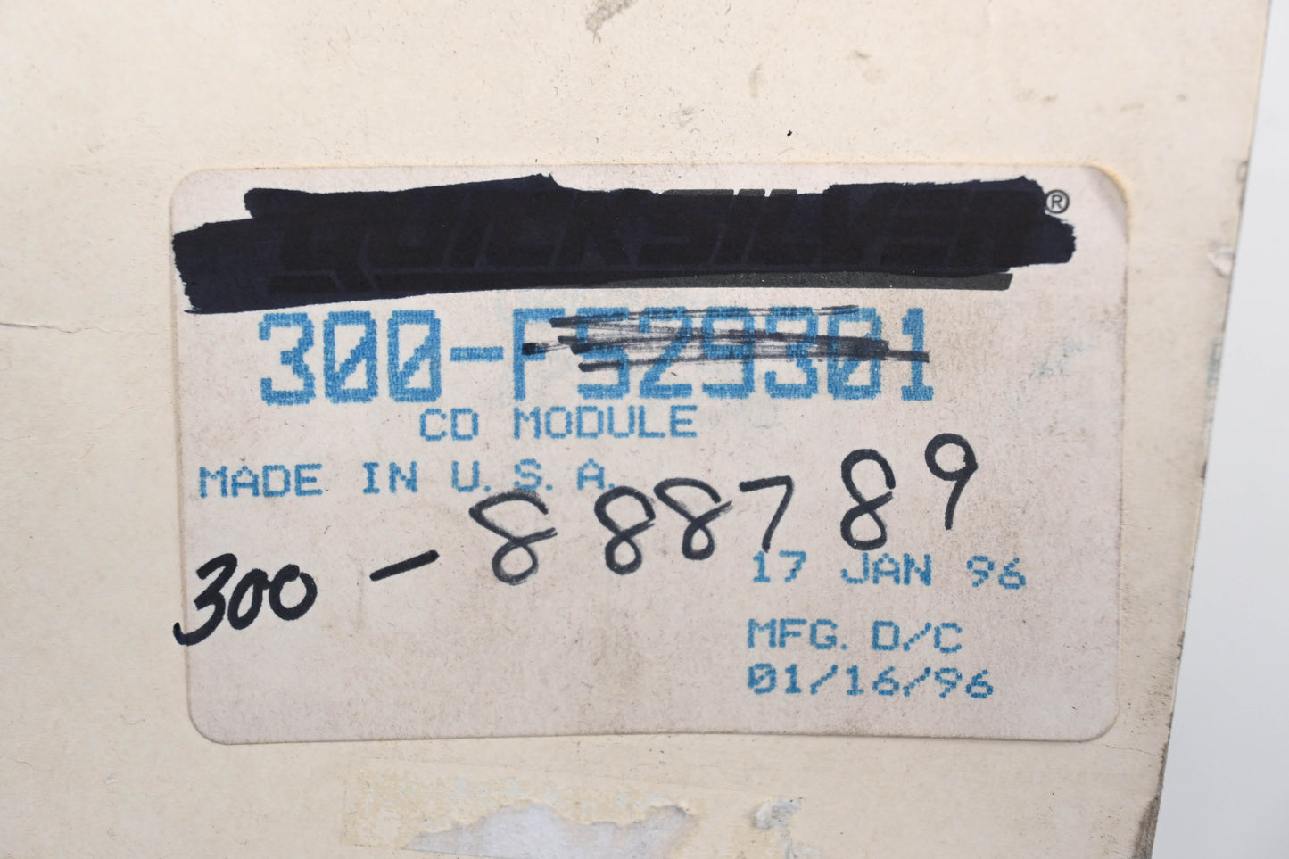 Aftermarket 300-F529301, 300-888789 CD Module Qty 1 NOS
