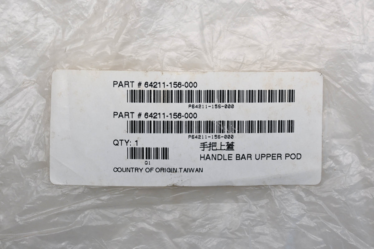 Alpha Sports 64211-156-000 Handlebar Upper Pod Qty 1 NOS