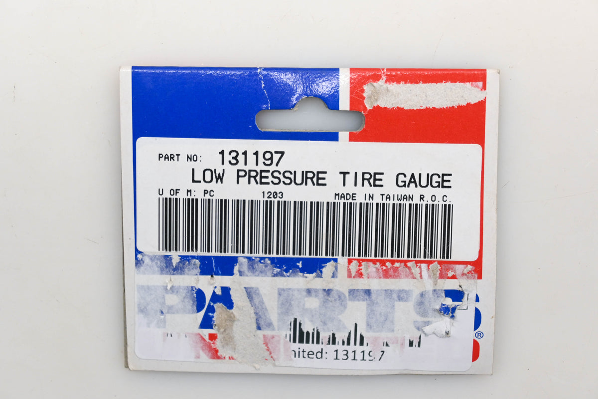 Parts Unlimited 131197 Low Pressure Tire Gauge Qty 1 NOS
