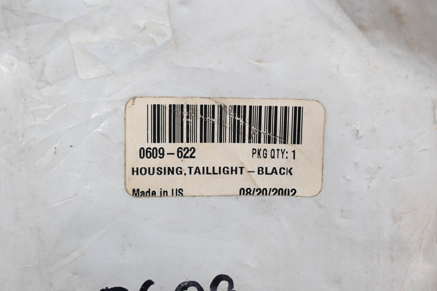 New OEM Arctic Cat 0609-622 Black Tail Light Housing Qty 1 NOS