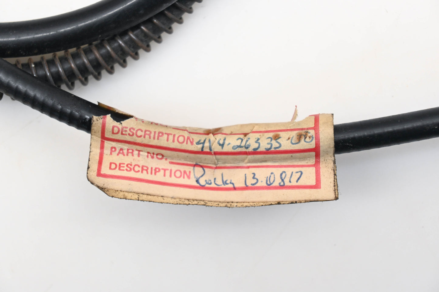 Rocky 4V4-26335-00-00, 13-0817 Clutch Cable YL250H 465H Qty 1 NOS