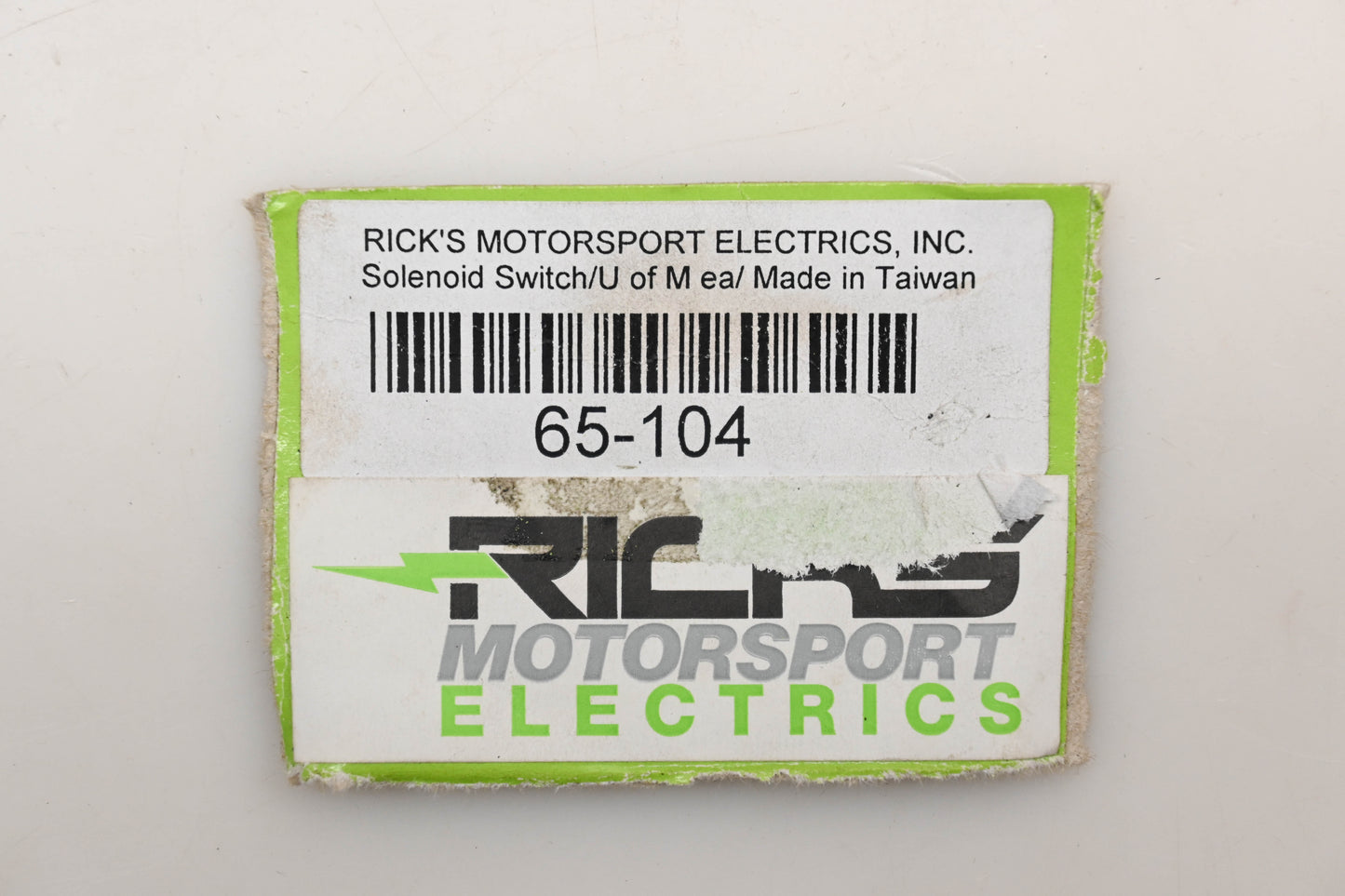 Rick's Motorsport Electrics 65-104 Solenoid Switch Qty 1 NOS