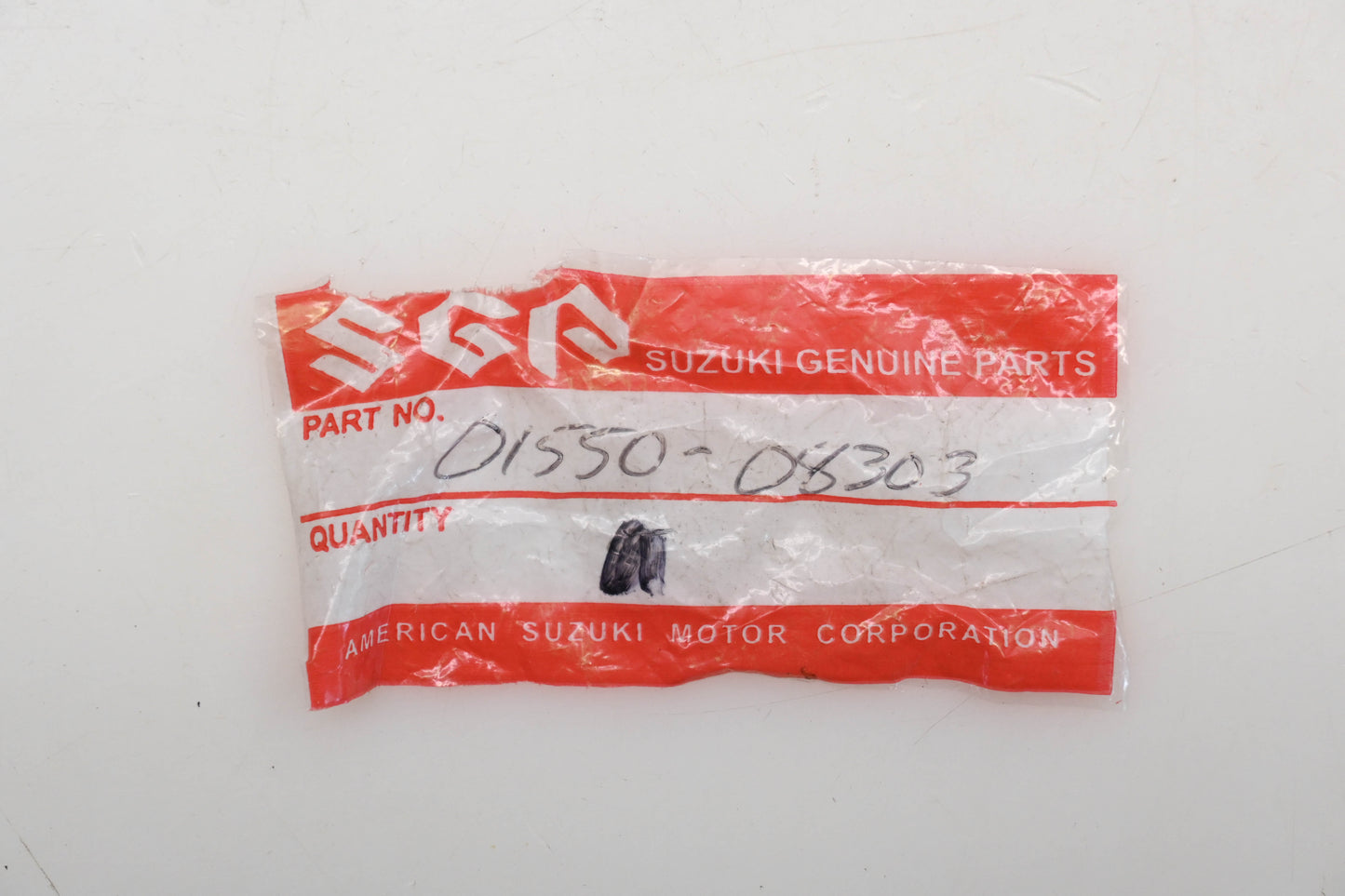 New OEM Suzuki 01550-08303 Bolts Qty 3 NOS