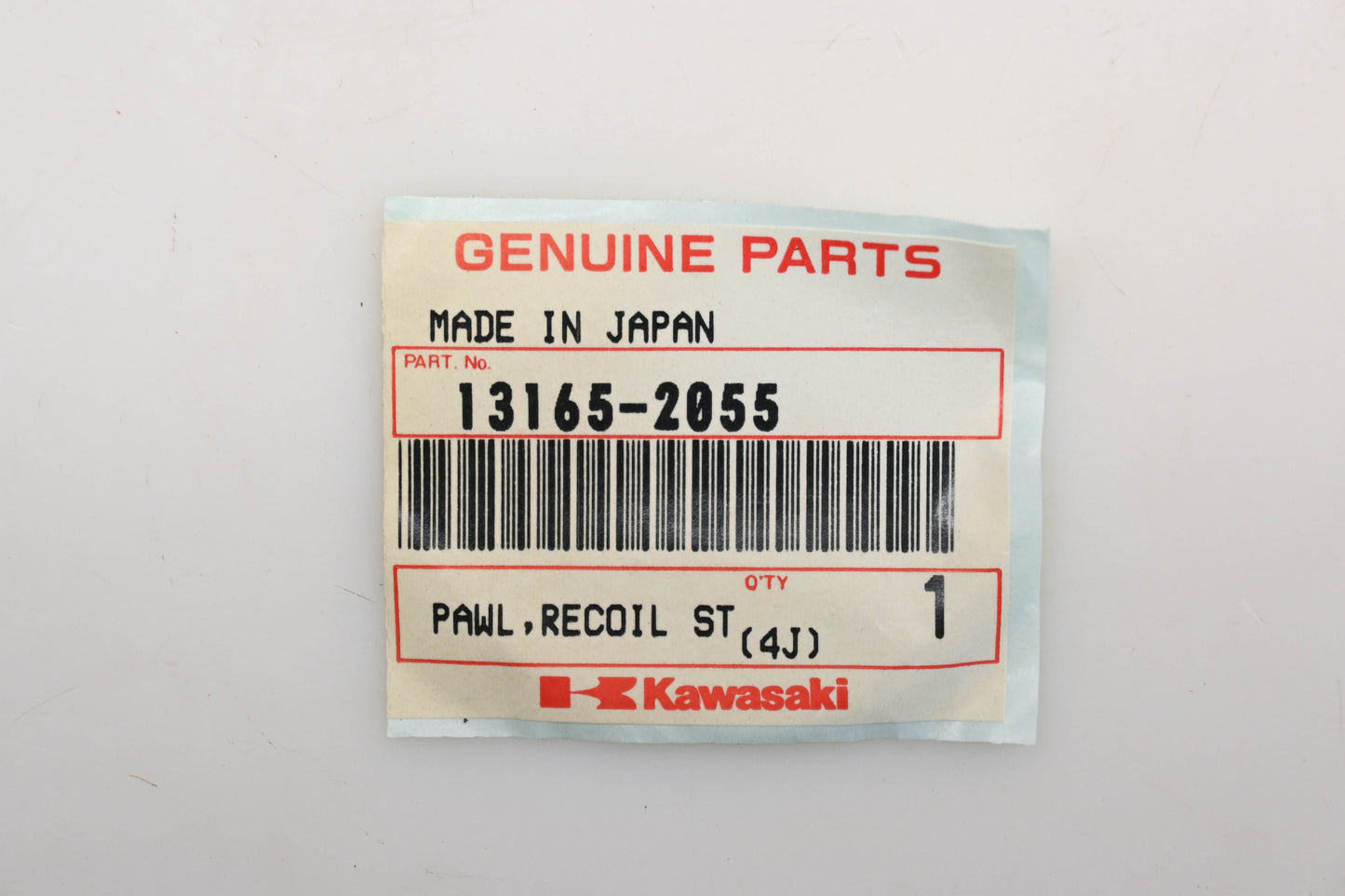 New OEM Kawasaki 13165-2055 Recoil Starter Pawl Qty 1 NOS