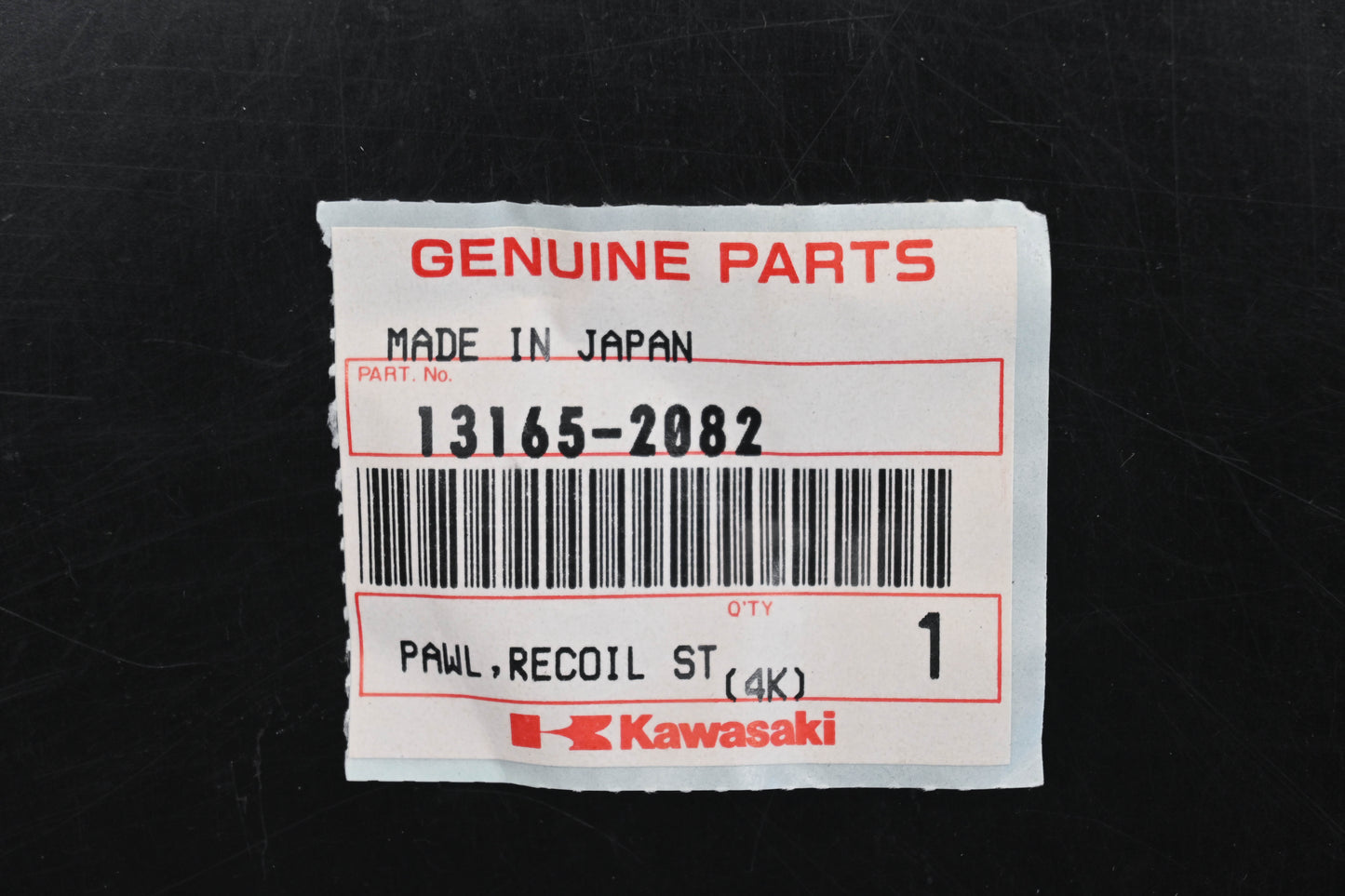 New OEM Kawasaki 13165-2082 Recoil Starter Pawl Qty 1 NOS