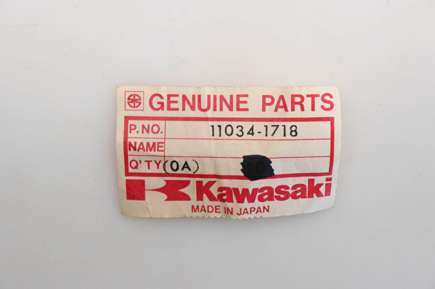 New OEM Kawasaki 11034-1718 Head Lamp Body Bracket Qty 1 NOS
