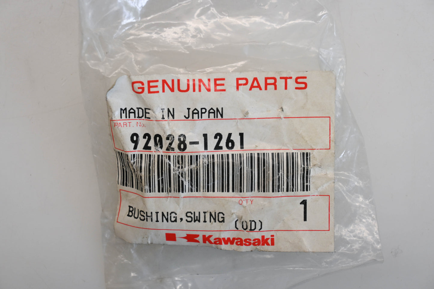 New OEM Kawasaki 92028-1261 Swing Arm Bushing Qty 1 NOS