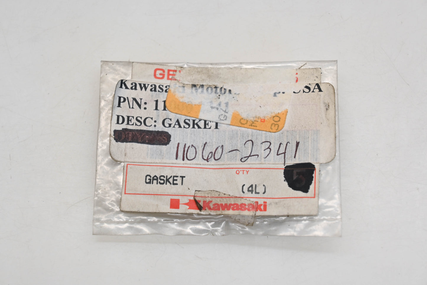 New OEM Kawasaki 11060-2341 Intake Pipe Gasket Qty 3 NOS