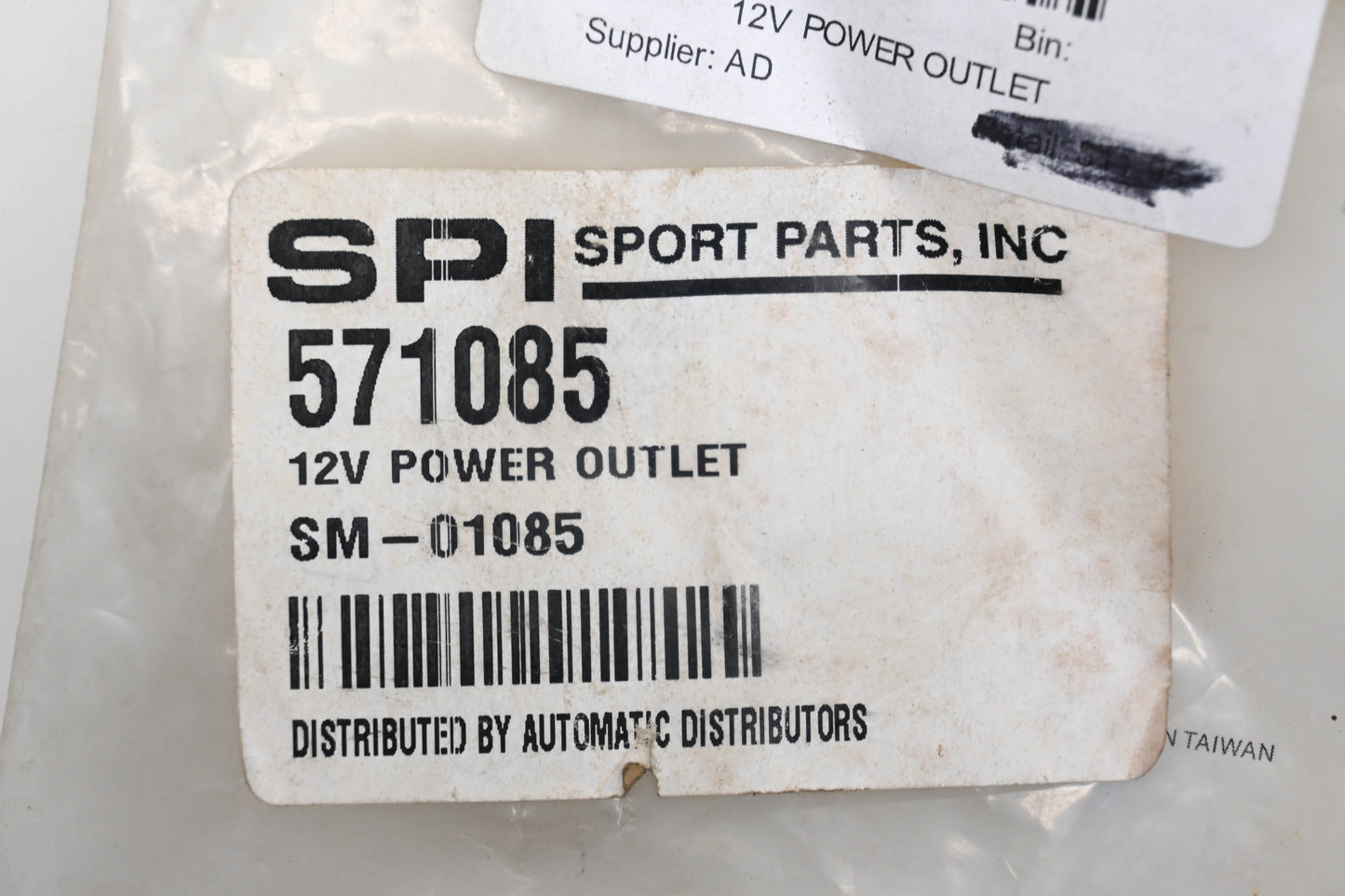 SPI 571085 12V Power Outlet Qty 1 NOS