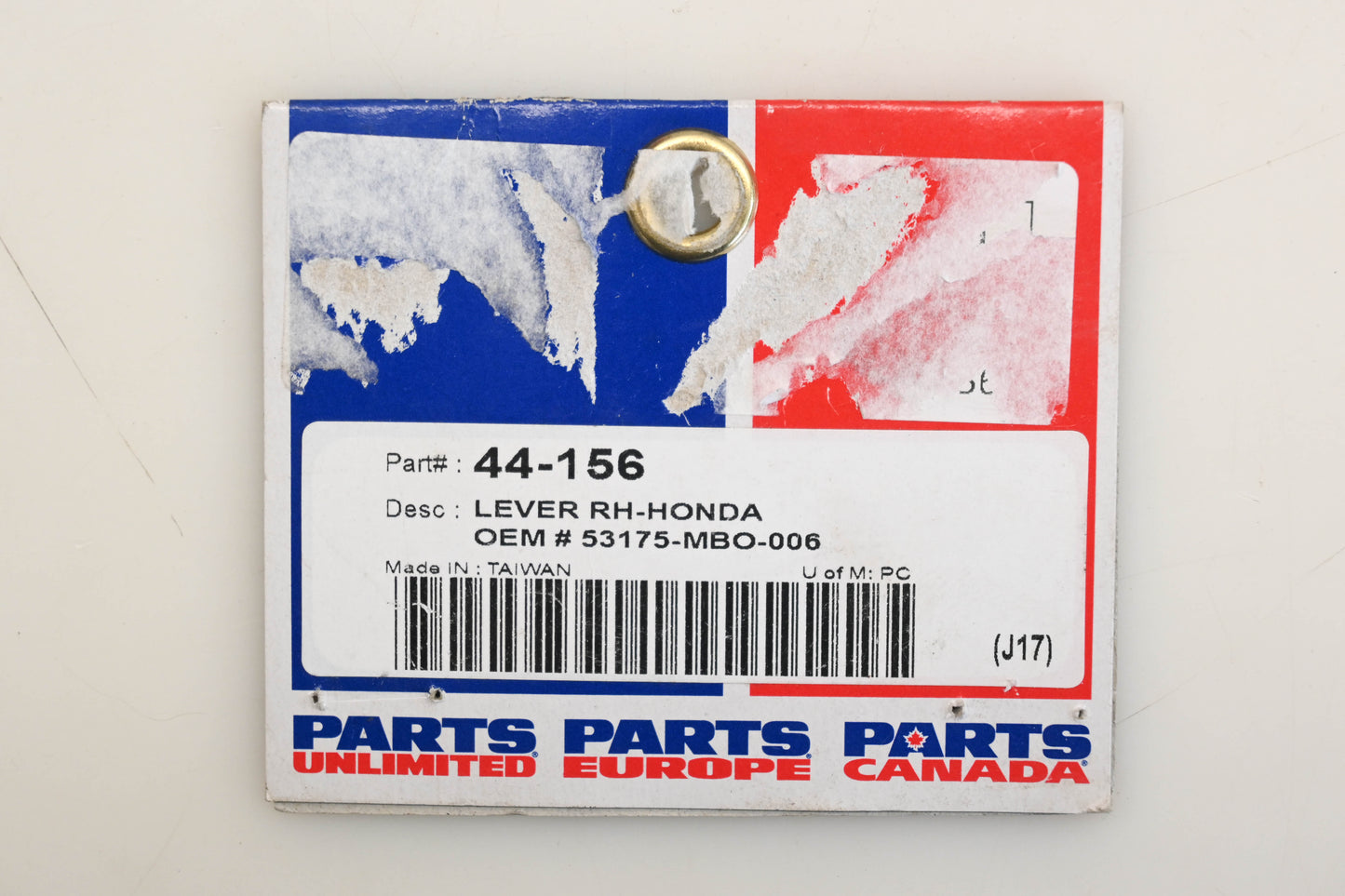 Parts unlimited 53175-MB0-006, 44-156 Black Brake Lever Honda VF750 FT500 44-156 Qty 1 NOS