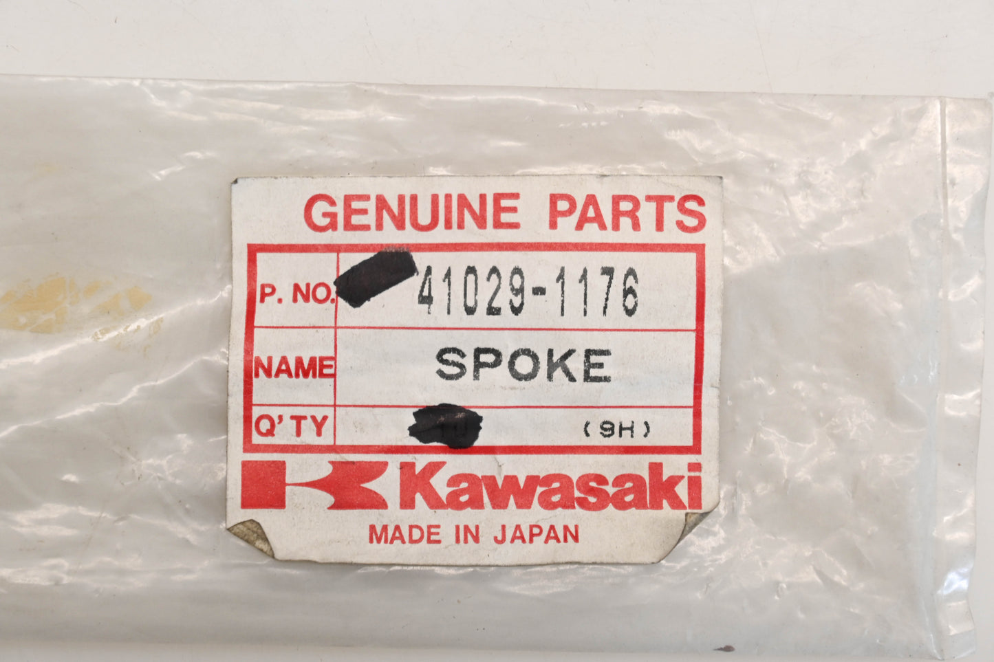 New OEM Kawasaki 41029-1176 Right Hand Rear Inner Spokes Qty 11 NOS
