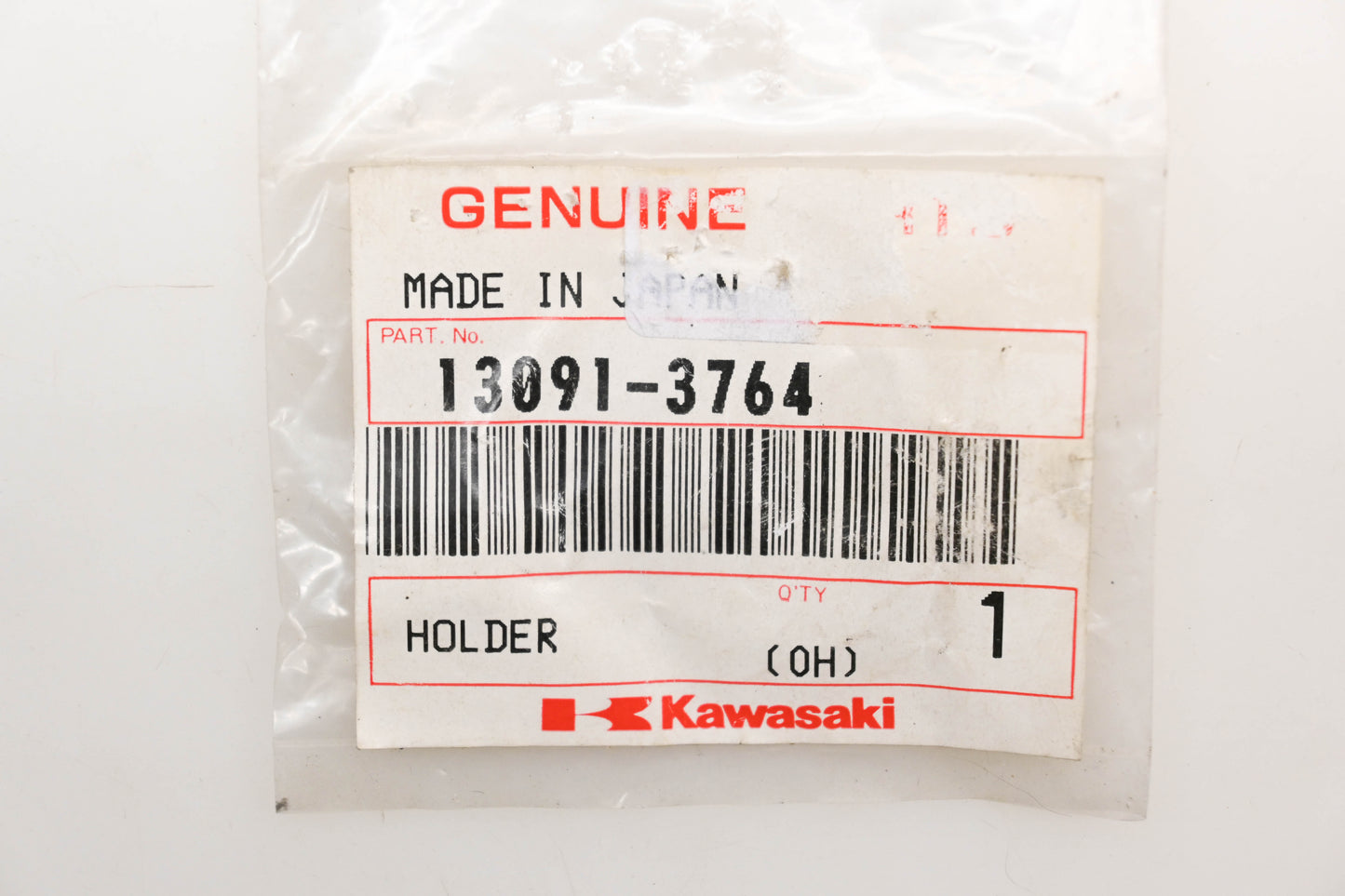 New OEM Kawasaki 13091-3764 Holder Qty 1 NOS