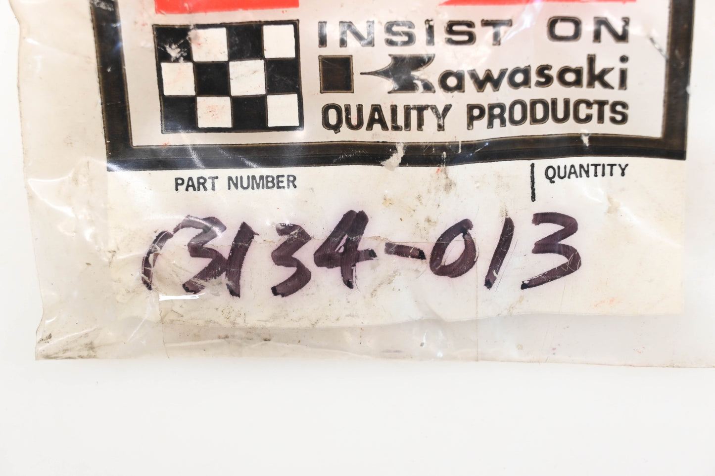 New OEM Kawasaki 13134-013 Drive Shaft 4th Gear Qty 1 NOS