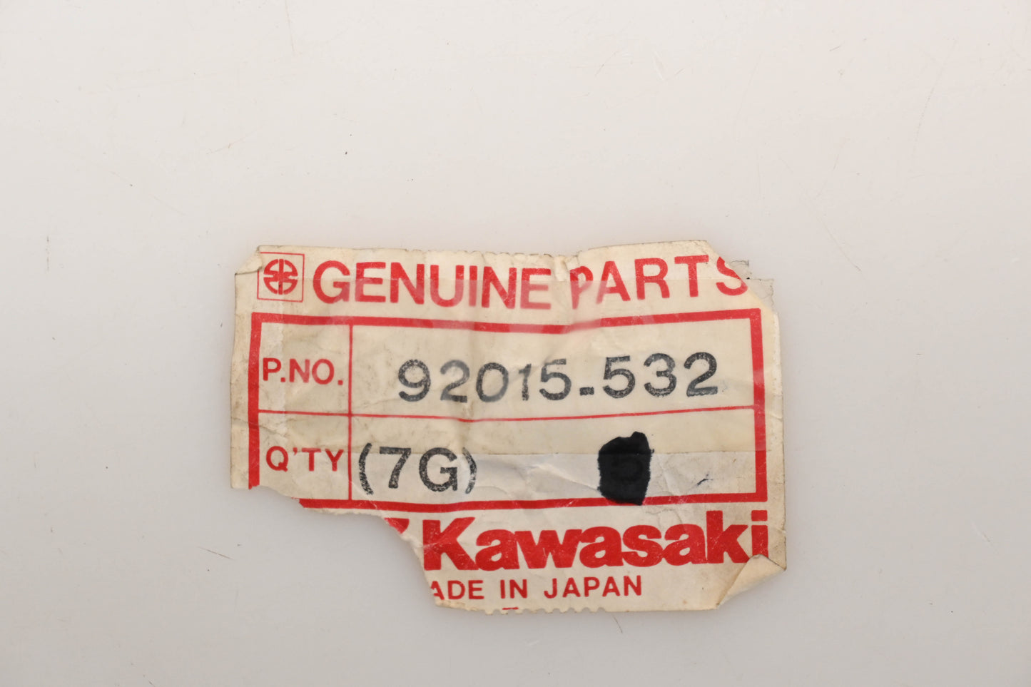 New OEM Kawasaki 92015-532 Nut 6M/M Qty 1 NOS