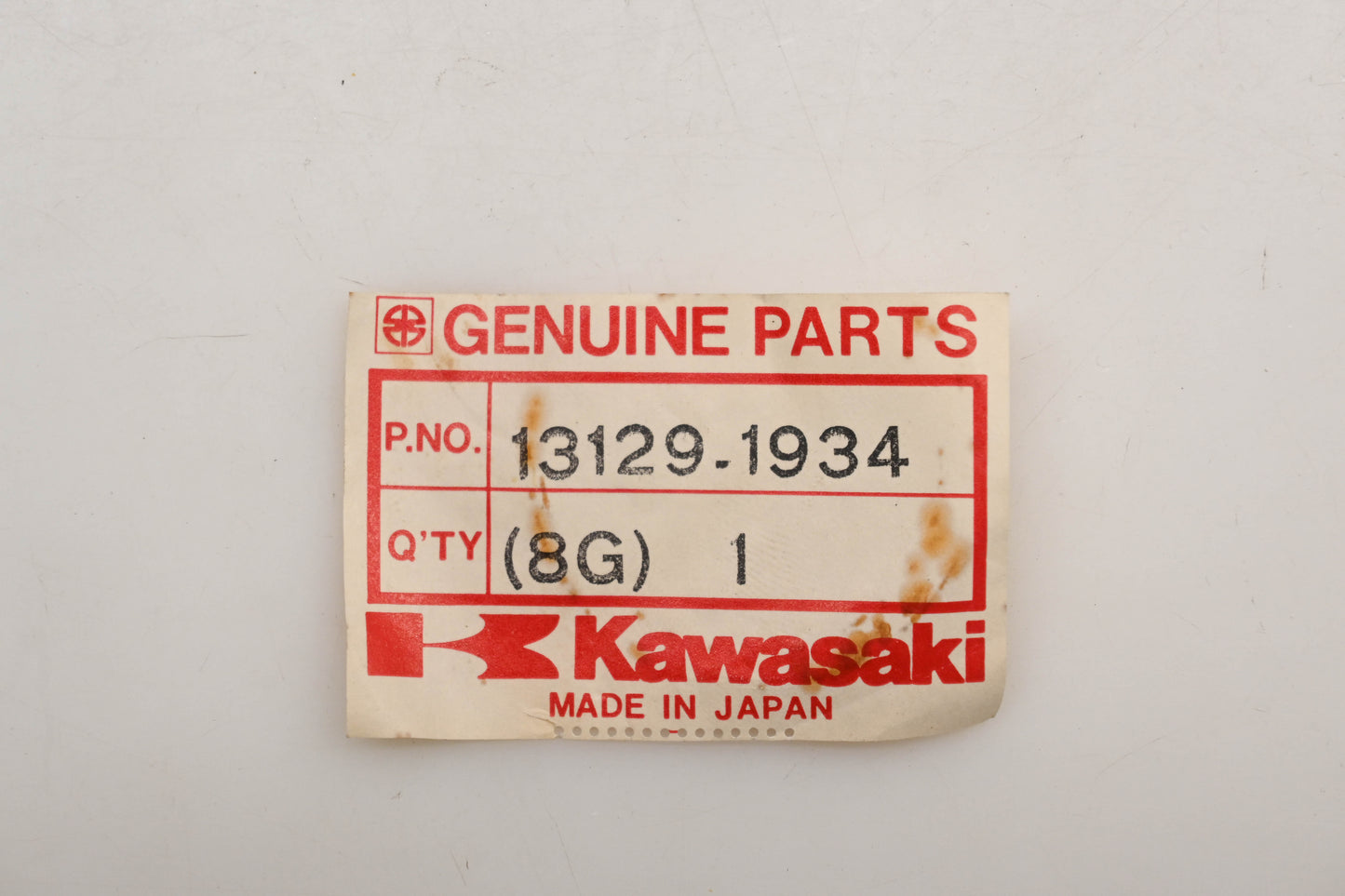 New OEM Kawasaki 13129-1934 Output Gear 2nd 38T Qty 1 NOS