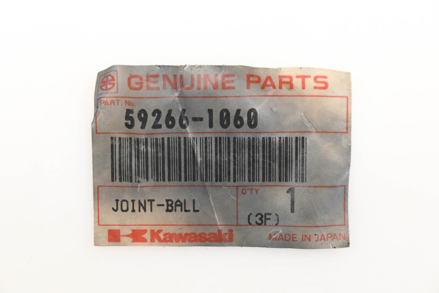 New OEM Kawasaki 59266-1060 Ball Joint Qty 1 NOS