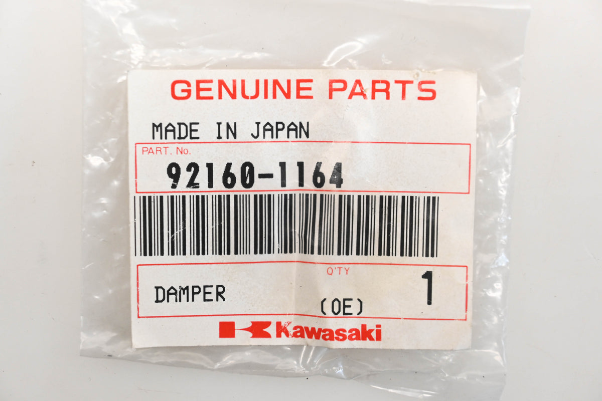 New OEM Kawasaki 92160-1164 Damper Qty 1 NOS