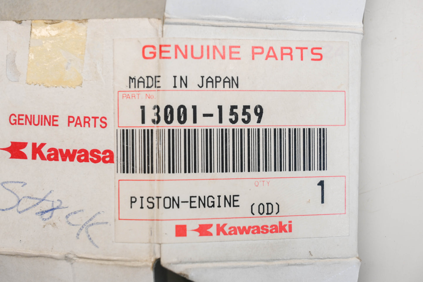New OEM Kawasaki 13001-1559 Engine Piston Qty 1 NOS