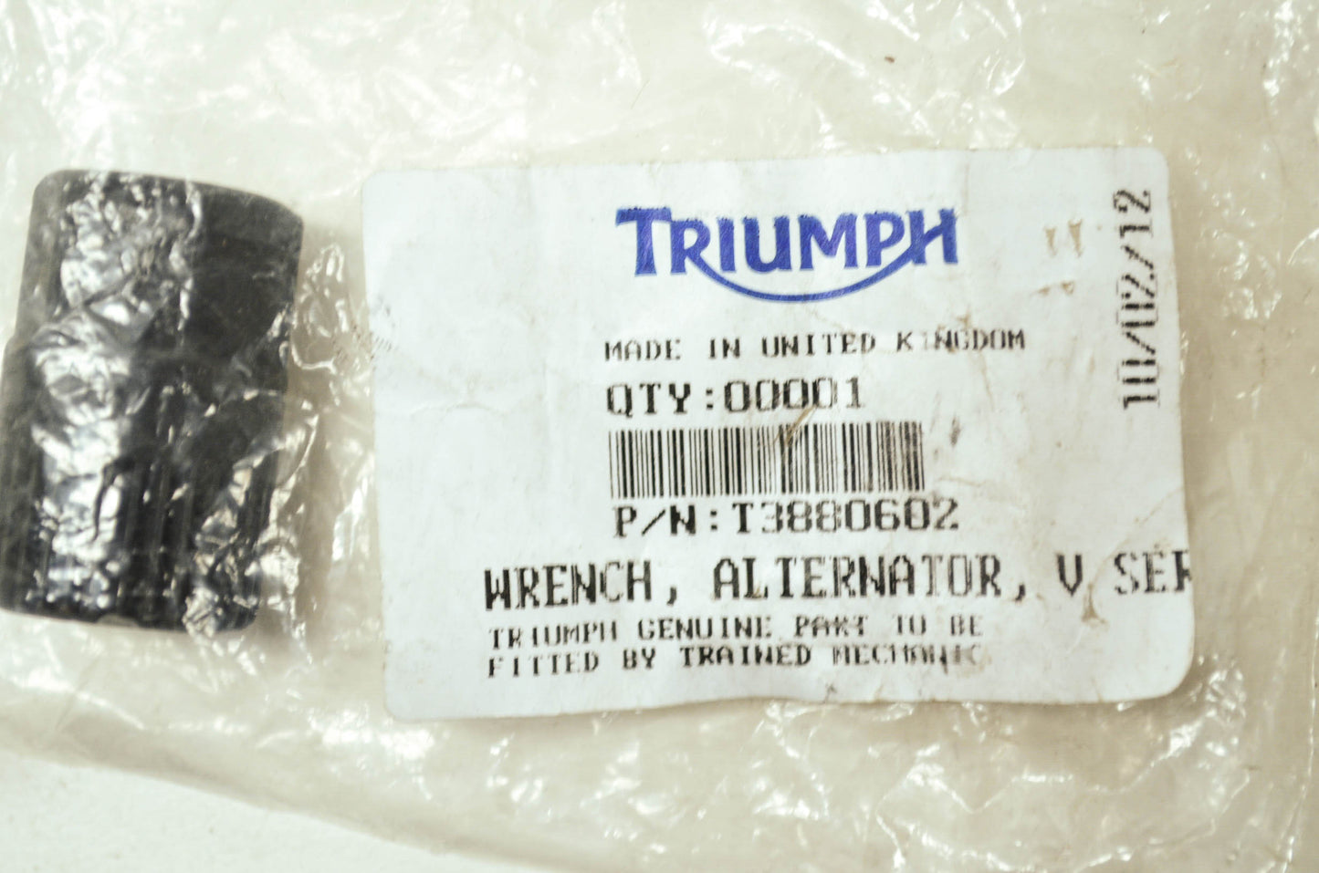 NEW OEM Triumph Alternator Wrench Tiger Explorer XC Trophy 1215 T3880602 NOS