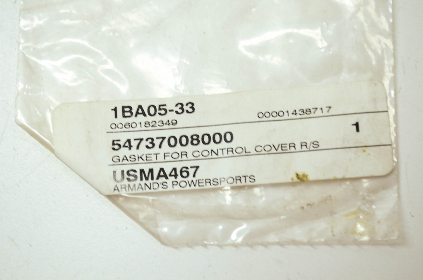 OEM KTM 54737008000 Right Control Cover Gasket NOS