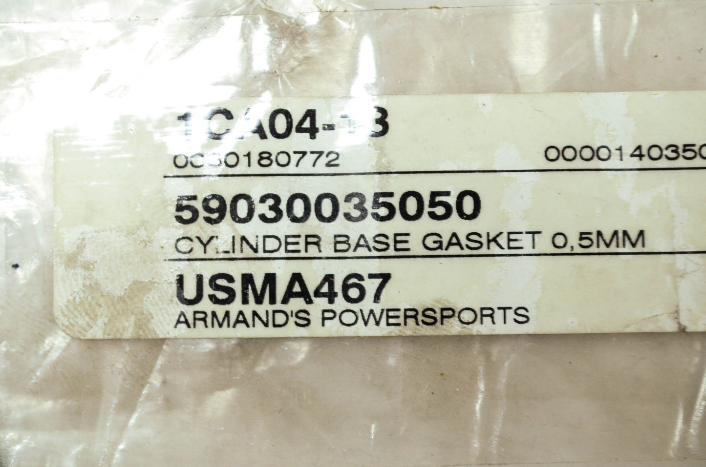 OEM KTM 59030035050 Cylinder Base Gasket 0.5mm NOS