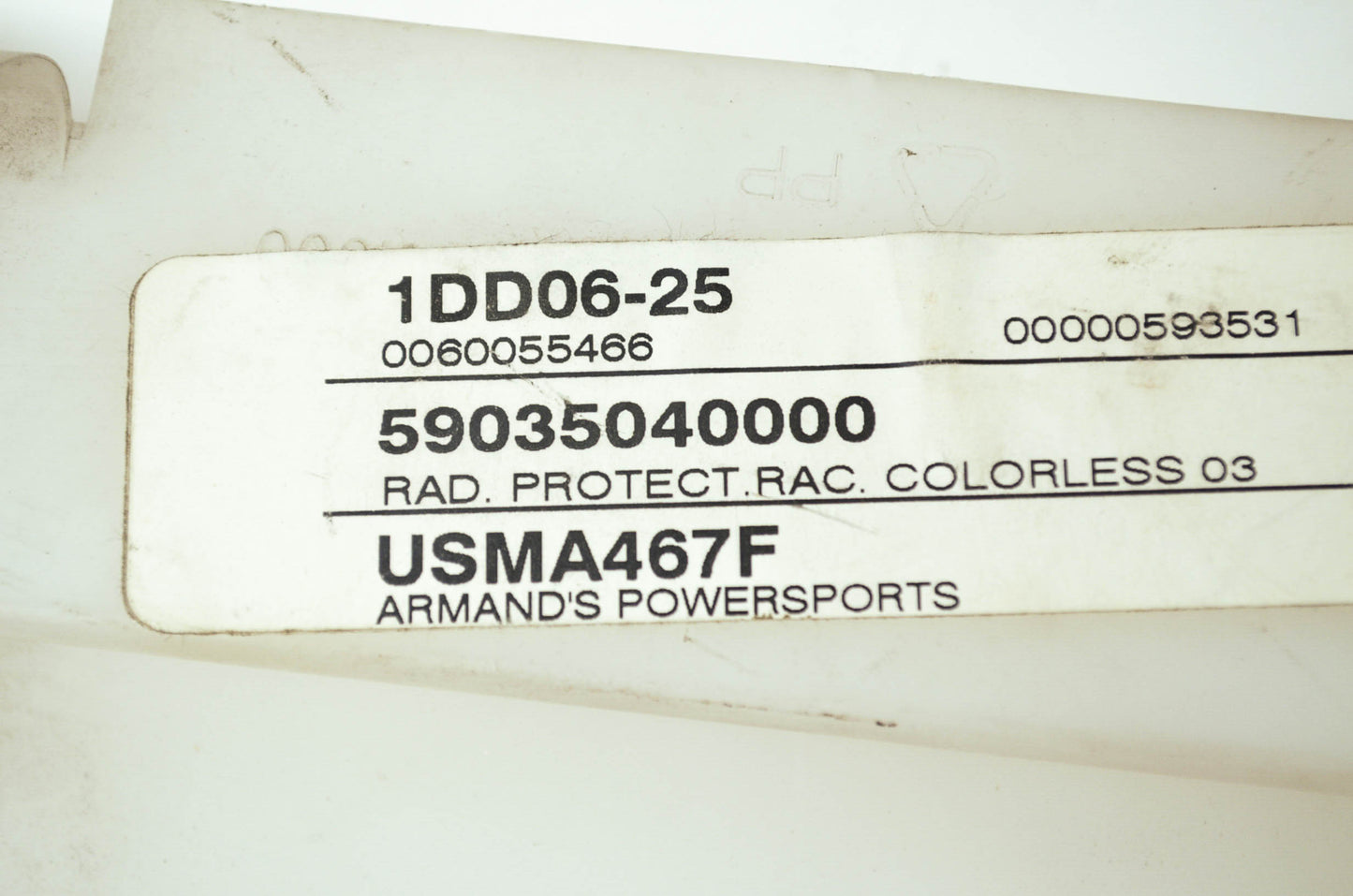 OEM KTM 59035040000 Radiator Protection NOS