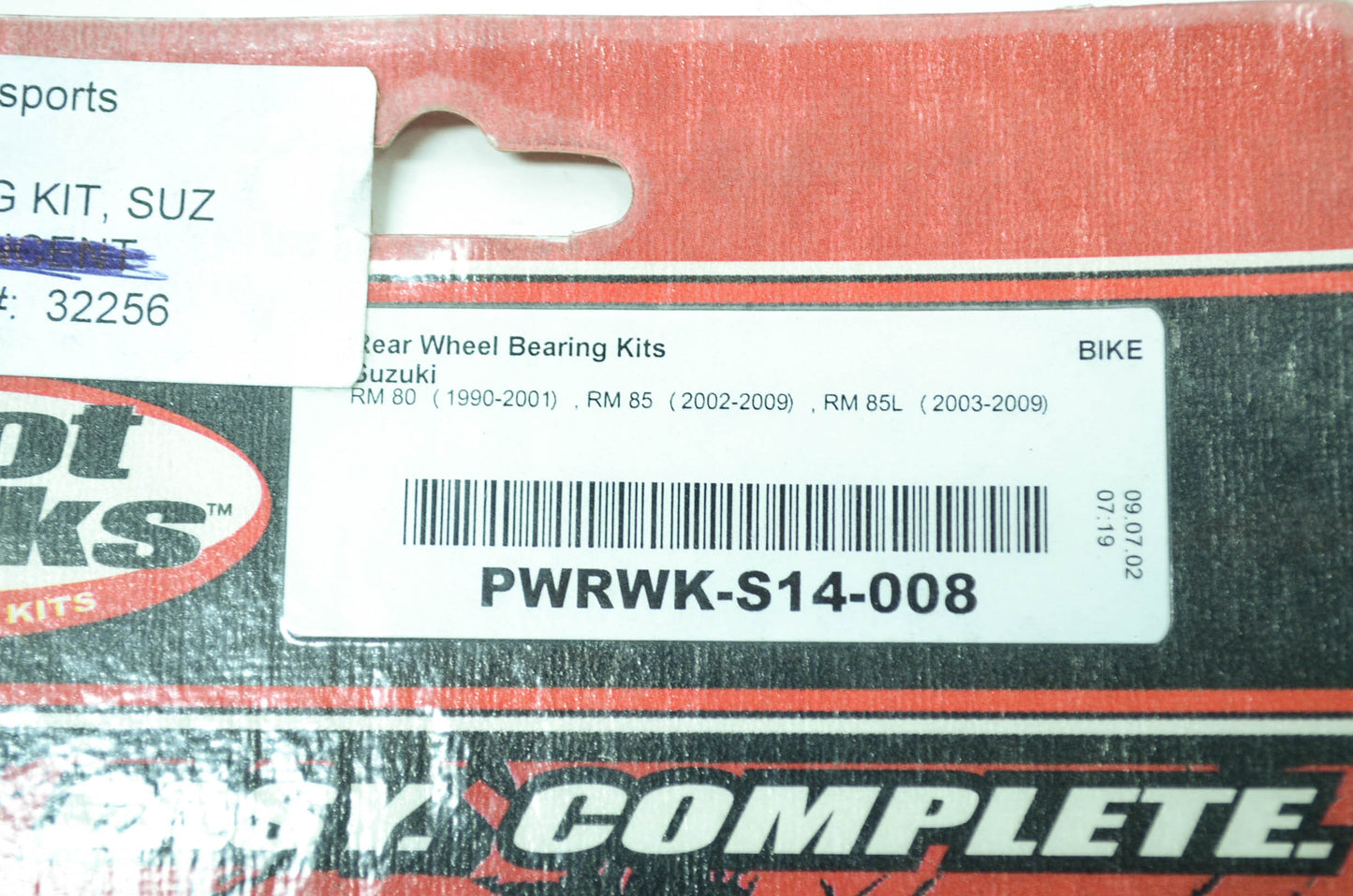NEW Pivot Works Wheel Bearing Kit 90-09 RM 80 85 PWRWK-S14-008 NOS