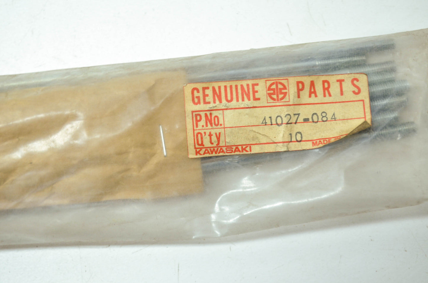 OEM Kawasaki 41027-084 Rear Inner Spoke Assembly Qty 10 NOS
