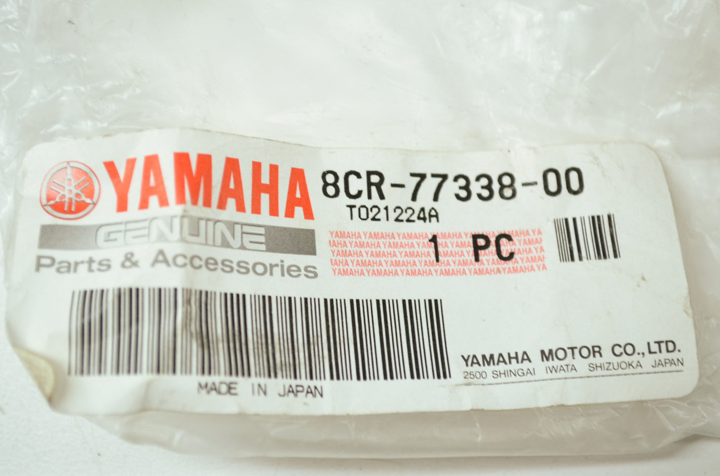 OEM Yamaha 8CR-77338-00-00 Belt Stay Qty 2 NOS